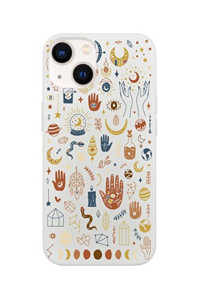 shoptocase Iphone 13 Uyumlu Meditasyon Tasarımlı Lasman Telefon Kılıfı