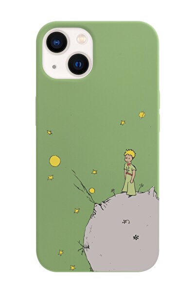 shoptocase Iphone 13 Uyumlu Küçük Prens Tasarımlı Lasman Telefon Kılıfı