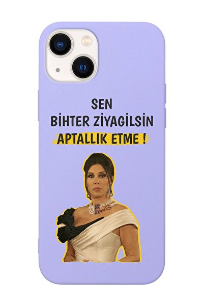 shoptocase Iphone 13 Uyumlu Bihter Ziyagil Tasarımlı Lasman Telefon Kılıfı