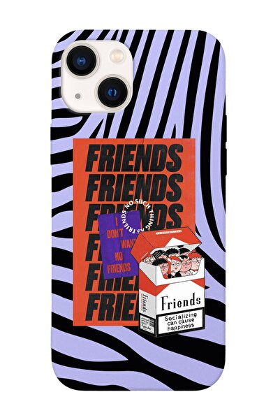 shoptocase Iphone 13 Uyumlu No Friends Tasarımlı Lasman Telefon Kılıfı