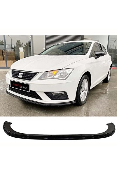Genel Markalar Seat Leon Mk3 Race Uyumlu Ön Lip Piona Black 3 Prç 2017-2020 A...