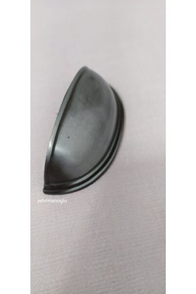 sehrimanoglu Midye Antik Gümüş 64 Mm Kulp Mobilya Mutfak Vestiyer Kulpu Dolap...