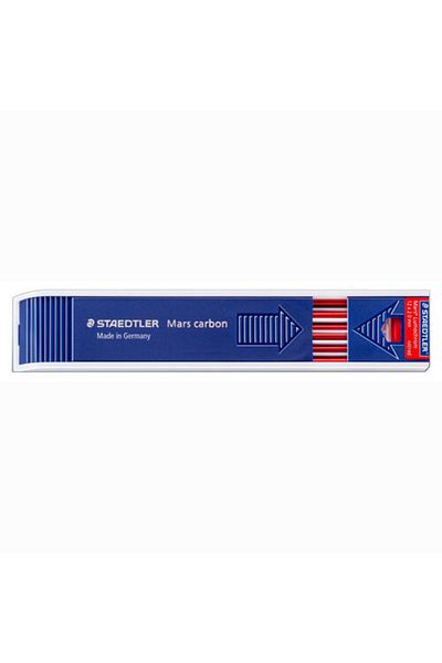 Staedtler 204-2 Mars Lumochrome - 12-Piece Red Pencil, 2.0 Mm Tip