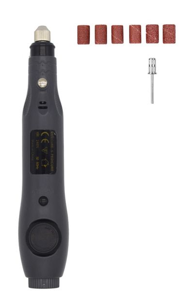 Beauty Box Nail File Machine Permanent Nail Polish Remover Callus Cleaner Manicure Pedicure Prosthetic Nail Gray Color