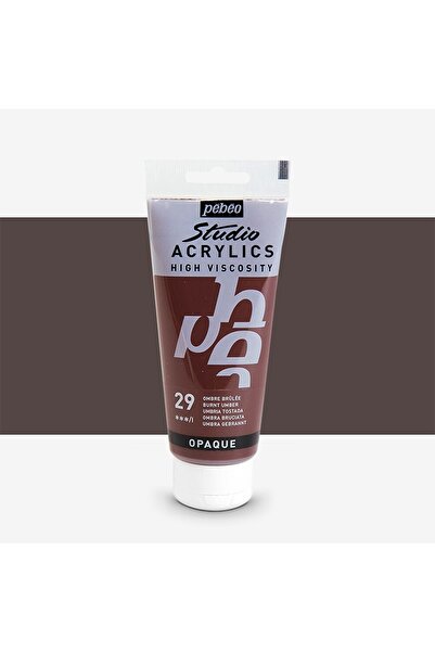 Pebeo Akrilik Boya Studio 100ml Burnt Umber 29