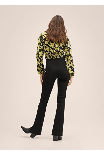 MANGO Woman Çiçekli Bluz