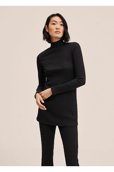 MANGO Woman Pullover mit hohem Kragen