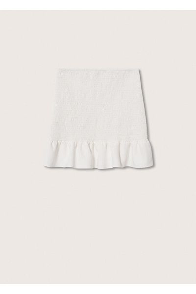 Mango Teen White Skirt for Kids