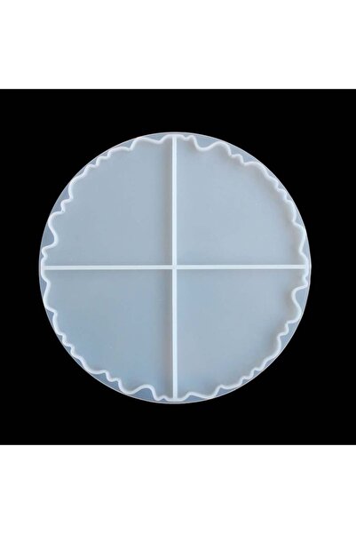 Getshopmini قالب كوستر متعدد الأكواب من السيليكون الإيبوكسي