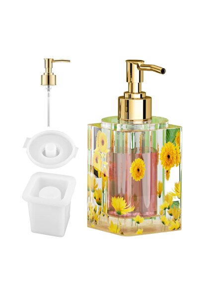 Getshopmini Epoksi Sabunluk Dikdörtgen Silikon Kalıbı