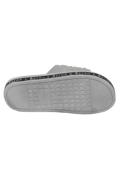 Rubi Унисекс сиви чехли с нехлъзгаща се подметка, морски плаж, басейн, баня, меки силиконови чехли