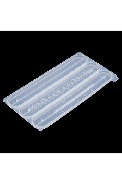 Getshopmini Epoksi Silikon Oval Tütsü Kalıbı