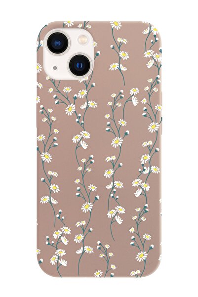 shoptocase Iphone 13 Uyumlu Papatya Sarmaşığı Tasarımlı Telefon Kılıfı