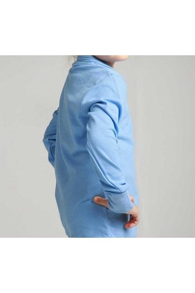 FERRY BUTİK Unisex tričko Polo s dlouhým rukávem a výstřihem