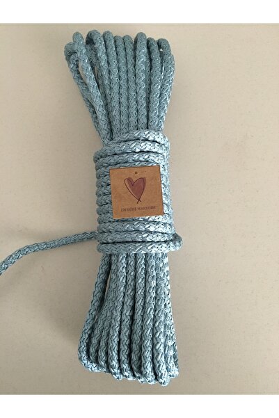Makromİps Makrome Ip (10 Metre) Dikilebilir Polyester Polip Salıncak Hamak Sepet Supla Ipi Tress Kaytan Kordon