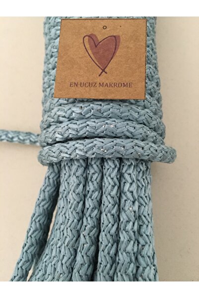 Makromİps Makrome Ip (10 Metre) Dikilebilir Polyester Polip Salıncak Hamak Sepet Supla Ipi Tress Kaytan Kordon