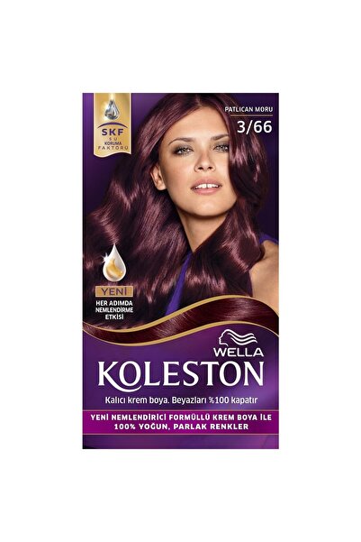 Wella Set Patlıcan Moru Saç Boyası 3 66