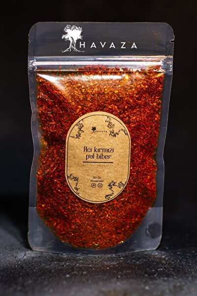 Havaza Acı Kırmızı Pul Biber 90 Gr.(doğal,taze)