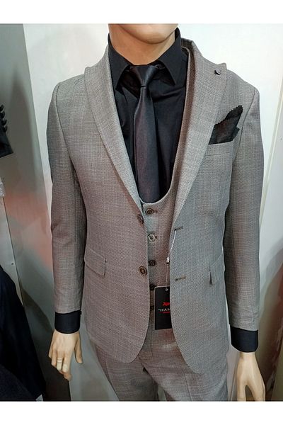 hami Slimfit Vest Suit