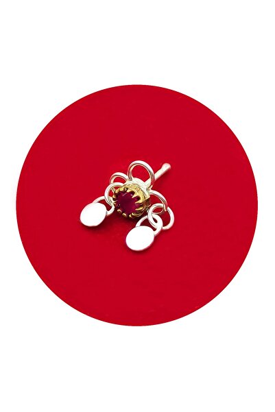 Aykat Gümüş Hızma Telkari Kök Yakut Taşlı Mardin Yöresel El Işi Hızma Modeli Hızma-09