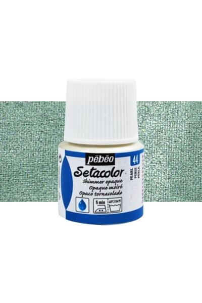 Pebeo Setacolor Shimmer Opaque Kumaş Boyası (metalik) 45ml Pearl 44