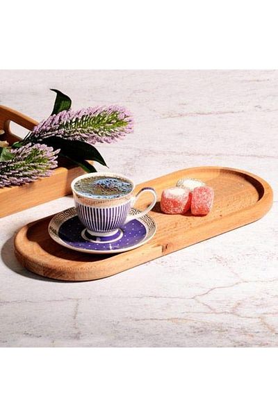 Taboo Oval Wooden Serving Plate