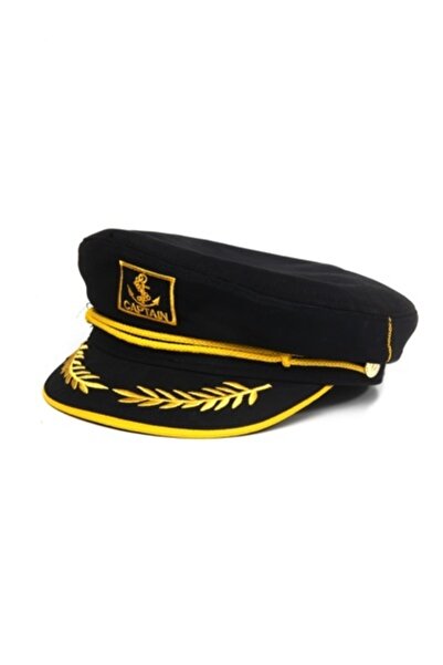 Hat Factory Unisex Denizci Kaptan Kasket Şapka