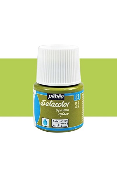 Pebeo Setacolor Opaque Kumaş Boyası Opak 45ml Olive 83