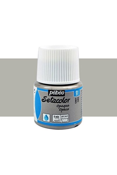 Pebeo Setacolor Opaque Kumaş Boyası (opak) 45ml Grey 91