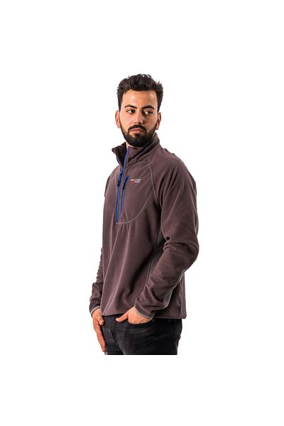 Freecamp Man Half Zipper Fleece Polar-anthracite