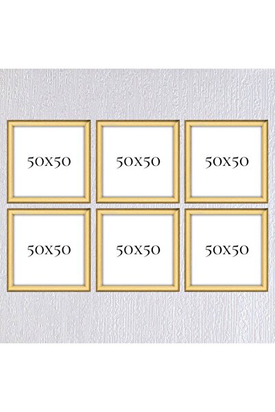 Araste Çerçeve & Dekorasyon Altılı 50x50 Çerçeve ( Postersiz ) - Bos1022