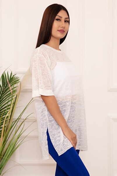 PULLIMM Γυναικείο μπλουζάκι Basic Casual Esp12