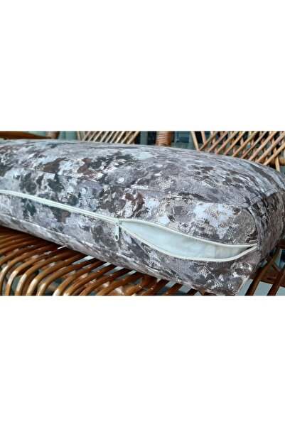 AYPETEKS Brown Floral Back Cushion / Sofa Throw Cushion / Sofa Throw Pillow Cover