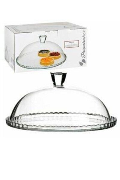 Paşabahçe Patisserie Glass Lid Cake Jar