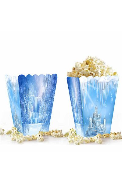 Big Party Frozen Themed Corn Box 8 Pieces