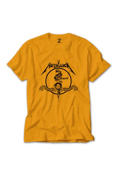 Z zepplin Μπλουζάκι Metallica Death Magnetic Yellow