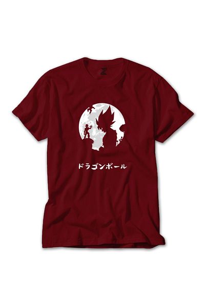 Z zepplin Dragon Ball Z Freiza Moon Red T-shirt