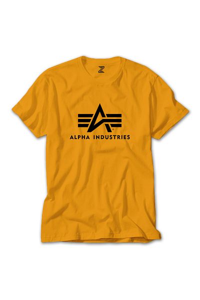 Z zepplin Жълта тениска Alpha Industries
