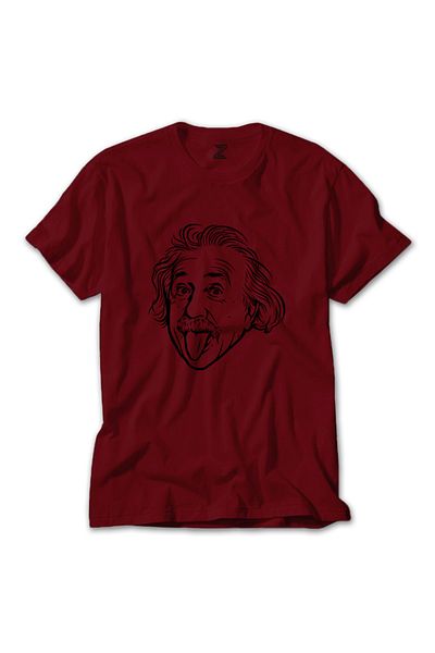 Z zepplin Κόκκινο μπλουζάκι με επένδυση Einstein