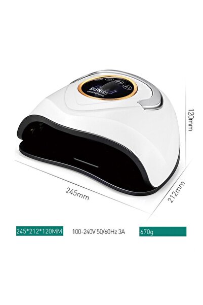 SUN S7 180 Watt 48 Led Uv Led Kalıcı Oje Protez Tırnak Kurutucu Led Lamba
