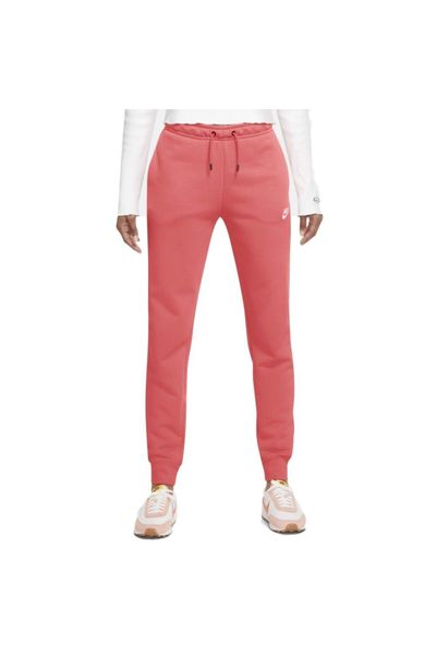 Nike Sportswear Swoosh High-waist Fleece Black Women's Long Plain Sweatpants  Dr5615-010 - Trendyol
