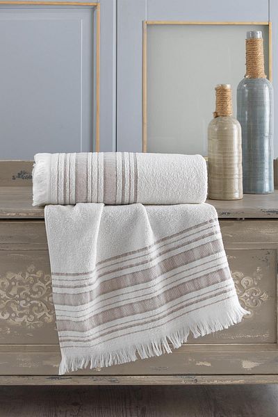 Zeynep Tekstil Set prosoape de baie Trendy 70x140 & 50x90