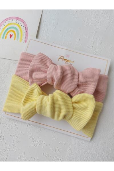 pempem bandana باندانا ريبانا من قطعتين للفتيات الصغيرات