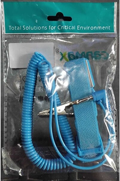 Dogant Anti-statik Metal Yaylı Tamir Bilekliği Telefon Pc Tamir Bileklik