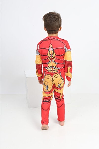 RAPAPA Boy's Iron Man Character Costume Red 1201-