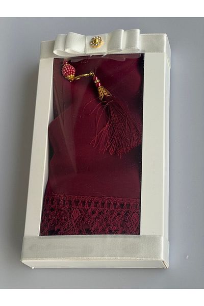 Markapolin Women's Chiffon Shawl Lace Mawlid Cloth