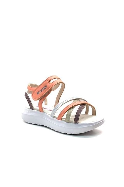 Tuğba Ortopedi 1229 Sandale transparente colorate deschise pentru fete