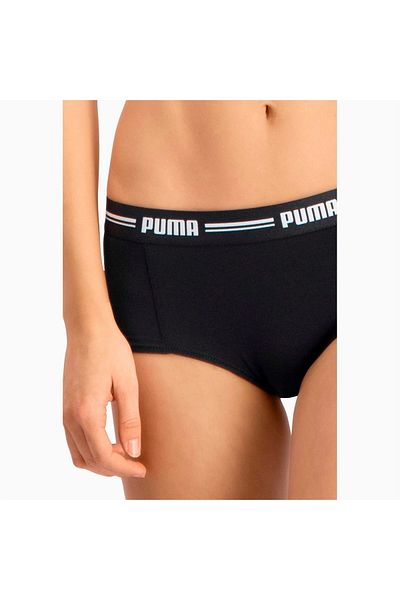 Puma سراويل داخلية نسائية صغيرة (عبوة من قطعتين)