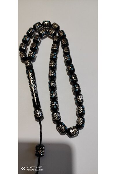 ErzurumSanat Orjinal Oltutaşı Nakkaş Işlemeli Tesbih