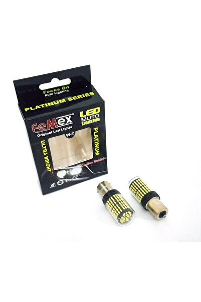 FEMEX Platinum P21w 1156 Led Aydınlatma Ampul 93 Duy Tek Duy Parlak Beyaz